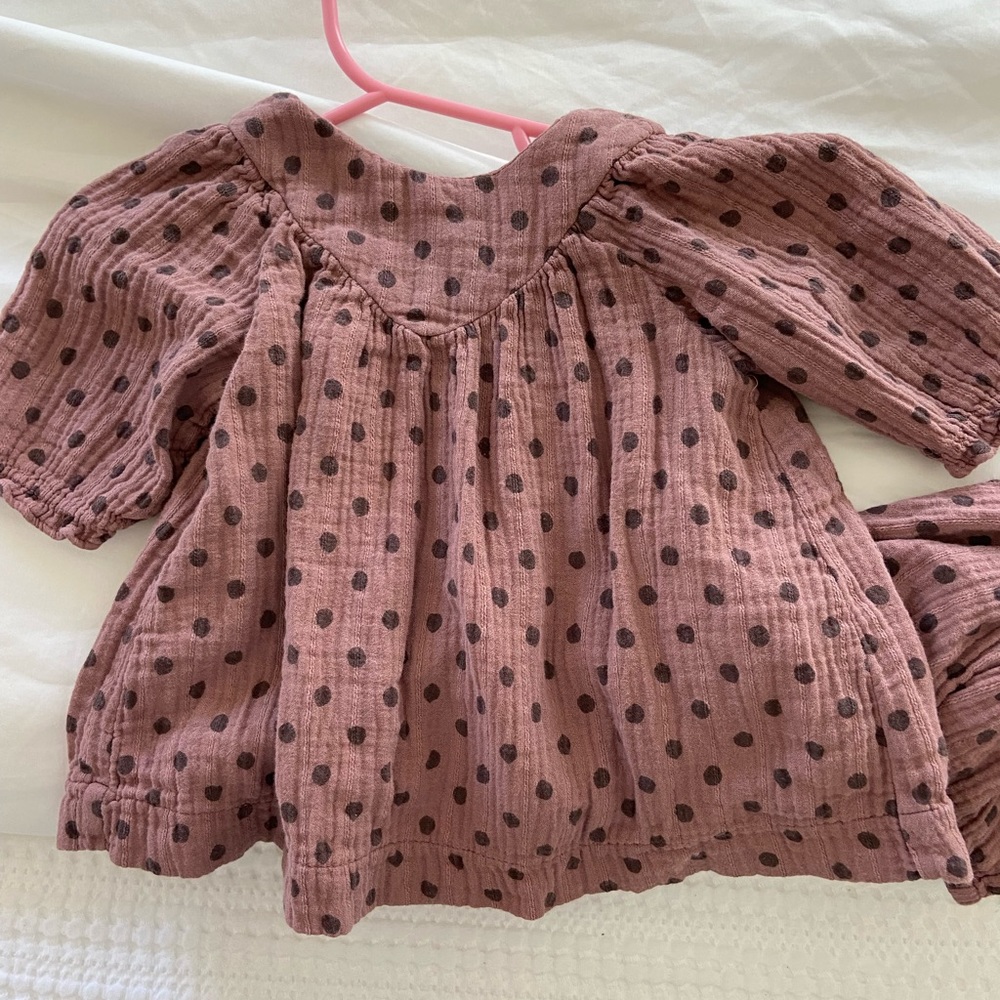 Zara baby girl dress with bloomers